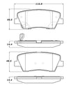 StopTech Sport Brake Pads w/Shims and Hardware Stoptech