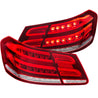 ANZO 2010-2013 Mercedes Benz E Class W212 LED Taillights Red/Clear ANZO