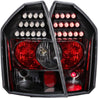 ANZO 2005-2007 Chrysler 300C LED Taillights Black ANZO