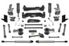 Fabtech 10-15 Toyota 4Runner 4WD 6in Perf Sys w/Dl 2.5C/O & 2.25 Fabtech