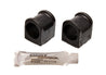 Energy Suspension 97-01 Ford Escort/ZX2 Black 25mm Front Sway Bar Bushing Set Energy Suspension