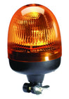 Hella Rota Compact 12V Amber Lens Beacon w/ Flexible Pole Mount Hella