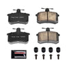Power Stop 88-92 Audi 80 Rear Z23 Evolution Sport Brake Pads w/Hardware PowerStop