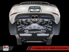 AWE Tuning Porsche 718 Boxster / Cayman Touring Edition Exhaust - Diamond Black Tips AWE Tuning