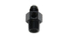Vibrant -8AN Male to 3/8in NPT Male Union Adapter Fitting w/ 1/8in NPT Port Vibrant