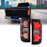 ANZO 2014-2018 Chevy Silverado 1500 LED Taillights Black ANZO