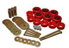 Energy Suspension 97-03 Ford F-100/F-150 2WD/F250 2WD & L-Duty Red Body (Cab) Mount Set Energy Suspension