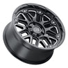 Black Rhino Hollister 17x9.5 6x139.7 ET-18 CB 112.1 Gloss Black w/Milled Spoke Wheel freeshipping - Speedzone Performance LLC