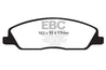 EBC 10-14 Ford Mustang 3.7 Redstuff Front Brake Pads EBC
