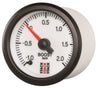 Autometer Stack 52mm -1 to +2 Bar (Incl T-Fitting) Pro Stepper Motor Boost Pressure Gauge - White AutoMeter