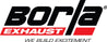 Borla Atak S Rear Section 15-17 Ford Mustang GT 5.0L V8 MT/AT 2.5in pipe 4in tip (Black Chrome) Borla