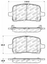 StopTech Street Select Brake Pads - Front Stoptech