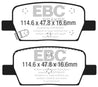 EBC 2016+ Cadillac CT6 2.0L Turbo Ultimax2 Rear Brake Pads EBC