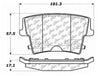 StopTech Sport Brake Pads w/Shims and Hardware Stoptech