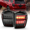 ANZO 2014-2020 Toyota 4Runner T.L Black Housing Smoke Lens Red Light Bar W/Sequential ANZO