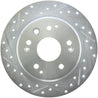 StopTech Select Sport 04-08 Acura TL Drilled & Slotted Rear Passenger Side Sport Brake Rotor Stoptech