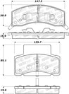 StopTech Street Brake Pads Stoptech