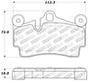 StopTech Performance Brake Pads Stoptech