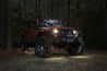 Rugged Ridge 07-18 Jeep Wrangler JK White 4-Piece LED Rock Light Kit Rugged Ridge