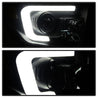 Spyder Toyota Tundra 2014-2016 Projector Headlights Light Bar DRL Black Smoke PRO-YD-TTU14-DRL-BSM SPYDER