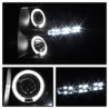 Spyder Chevy Silverado 1500/2500 07-13 Projector Headlights LED Halo LED Blk Smke PRO-YD-CS07-HL-BSM SPYDER