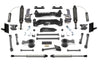 Fabtech 10-15 Toyota 4Runner 4WD 6in Perf Sys w/Dl 2.5 C/O Resi & 2.25 Fabtech