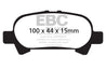 EBC 00-04 Toyota Avalon 3.0 Yellowstuff Rear Brake Pads EBC