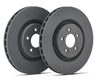 Hawk Talon 86-91 BMW E30 Slotted-Only Vented 10.24 in Diameter Front Brake Rotor Set Hawk Performance
