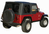Rampage 1997-2006 Jeep Wrangler(TJ) OEM Replacement Top - Black Denim Rampage
