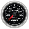 Autometer 52mm 100-260 Degree Digital Water Temp Gauge Chevrolet COPO Camaro AutoMeter
