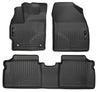 Husky Liners 2015 Toyota Prius WeatherBeater Black Front & 2nd Seat Floor Liners Husky Liners