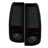 Spyder Chevy Silverado 1500 03-06 (Not Fit Stepside)LED Tail Lights Blk Smke ALT-YD-CS03-LED-BSM SPYDER