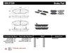 StopTech Performance 04-08 Cadillac XLR/XLR-V / 97-10 Chevrolet Corvette Rear Brake Pads Stoptech