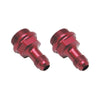 Russell Performance 7/8in -20 x -6 AN Male Flare Extended (2 pcs.) (Red/Blue) Russell