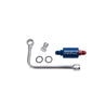 Russell Performance Chrome Steel Fuel Line & Filter Kit for Performer Series Carbs Russell