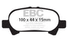 EBC 00-04 Toyota Avalon 3.0 Ultimax2 Rear Brake Pads EBC