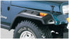 Bushwacker 84-01 Jeep Cherokee Cutout Style Flares 2pc Fits 4-Door Sport Utility Only - Black Bushwacker