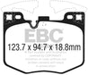 EBC 2017+ BMW 530 2.0L Turbo (G30) Ultimax2 Front Brake Pads EBC