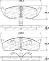 StopTech Street Brake Pads Stoptech