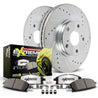 Power Stop 17-18 Audi RS3 Rear Z26 Street Warrior Brake Kit PowerStop