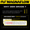 MagnaFlow Conv Univ 2.25in Inlet/Outlet Center/Center Round 3in Body L x 5in W x 8.75in Overall L Magnaflow
