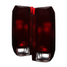 Xtune Ford Bronco F150 F250 F350 F450 92-96 OE Style Tail Lights Red Smoked ALT-JH-FB92-OE-RSM SPYDER