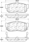 StopTech Performance 91-11/00 Infiniti G20/95-10/00 I30/I35 / 9/90-10/00 Maxima Rear Brake Pads Stoptech