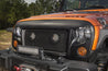 Rugged Ridge 07-18 Jeep Wrangler JK/JKU Textured Black Elite Headlight Euro Guards Rugged Ridge