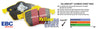 EBC 01-07 Chrysler Town & Country 3.3 Rear Rotors Yellowstuff Front Brake Pads EBC
