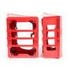 Rugged Ridge 07-18 Jeep Wrangler JK Red Elite Tail Light Guards Rugged Ridge