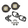 Rugged Ridge 07-18 Jeep Wrangler JK Dual Beam Circular LED Light Kit Rugged Ridge