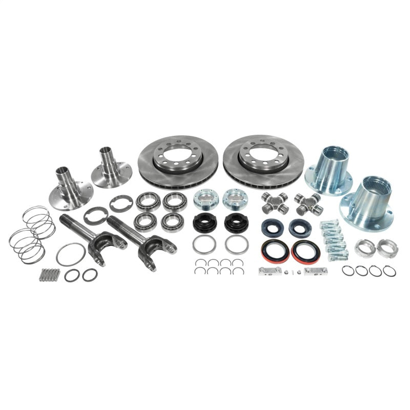Yukon Gear Spin Free Locking Hub Conversion Kit For 07-18 Jeep Wangler JK 5 x 5.5in Bolt Pattern Yukon Gear & Axle