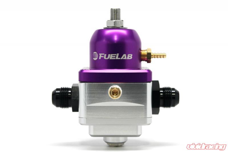 Fuelab 529 Electronic EFI Adjustable FPR (1) -6AN In (1) -6AN Return - Purple Fuelab