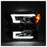 Spyder Ford F150 2015-2017 Projector Headlights - Light Bar DRL LED - Smoke PRO-YD-FF15015-LBDRL-SM SPYDER